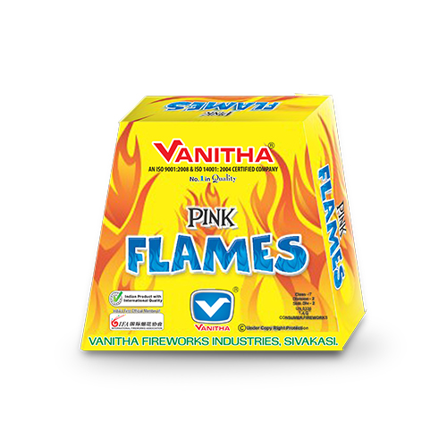 Pink Flames 5pc/Box