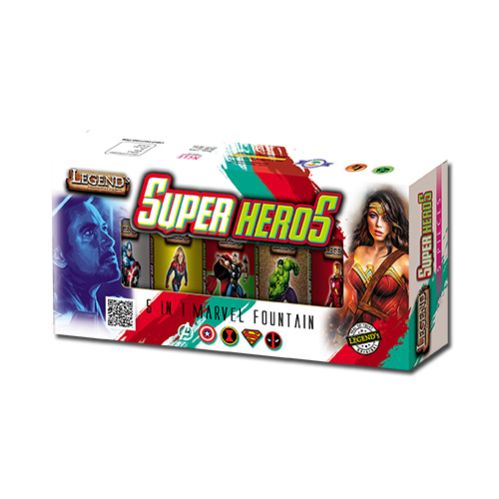 Super Hero Fountain -5pcs/Box