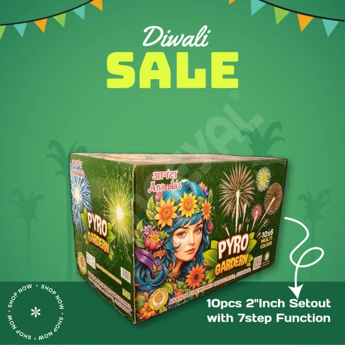 Pyro Garden - 2 Inch 10 Pcs Setout -7 Step Function - Image 2