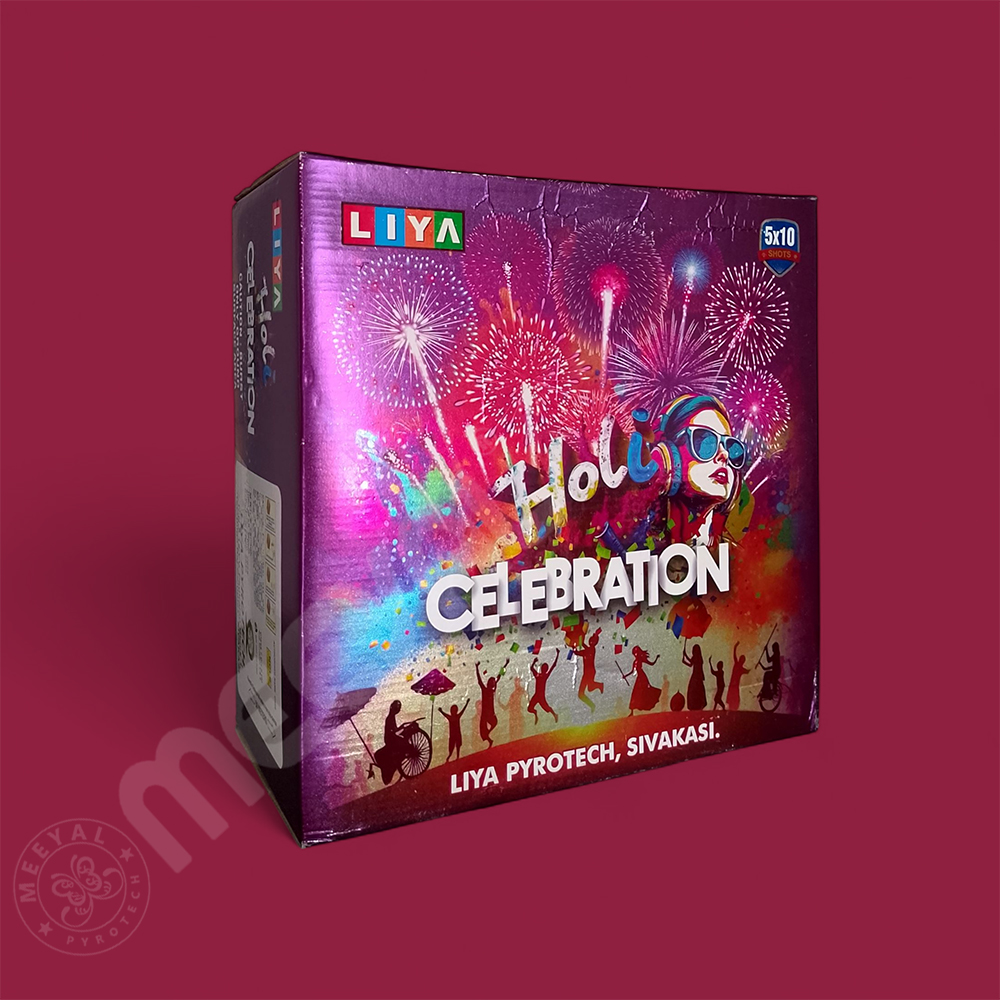 Holi Celebration 5x10 Liya Fireworks - Buy from Meeyal Crackers