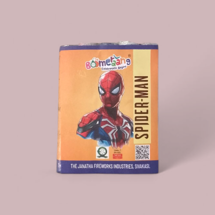 4 Inch Spiderman-10ply 5pcs/Pkt